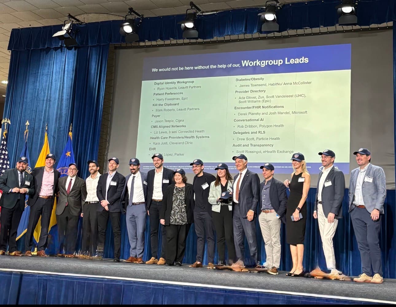 CMS Health Technology Ecosystem Workgroup Leads
